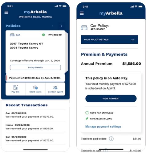 arbella auto insurance payment.